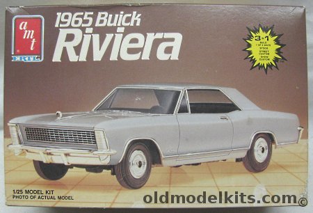 AMT 1/25 1965 Buick Riviera - 3 in 1 Kit  Stock / Street Custom / Show Custom, 6509 plastic model kit
